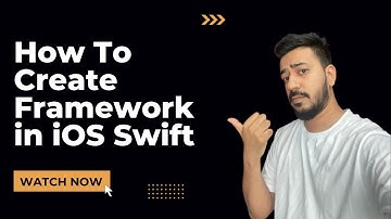 Create a Custom Framework in iOS