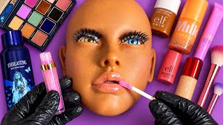 Asmr relaxing makeover on mannequin ( no talking ) 