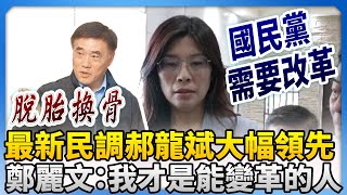 最新民調郝龍斌大幅領先　鄭麗文：我才是能變革的人@ChinaTimes ​