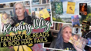 Fantasy Re-Reads and Fails | Weekly Reading Vlog
