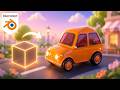Blender Stylized Car Tutorial | Easy 3D Modeling for Beginners