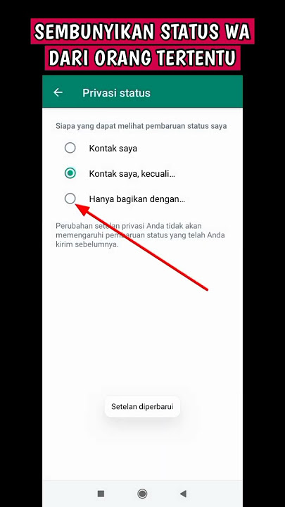 How to Hide Whatsapp Status from Certain People - Newest 2023