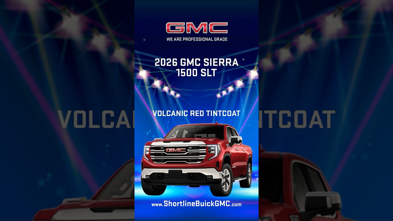 2026 GMC Sierra 1500 SLT (Color Spotlight) 