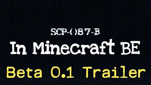Trailer first beta of our minecraft mcpe map scp 087 B! Endless staircase!