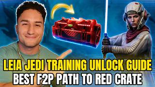 Unlock Jedi Leia on DAY 1! Best F2P Guide To Red Crate screenshot 2