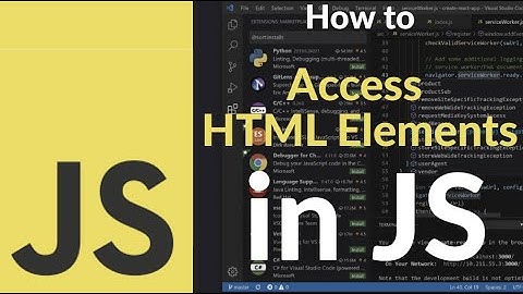 How to Access HTML Elements Using JavaScript | Learn getElementById, querySelector & DOM Basics