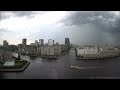 ゲリラ雷雨 可変速4Kタイムラプス動画 Brief thunderstorm JUL.24.2024