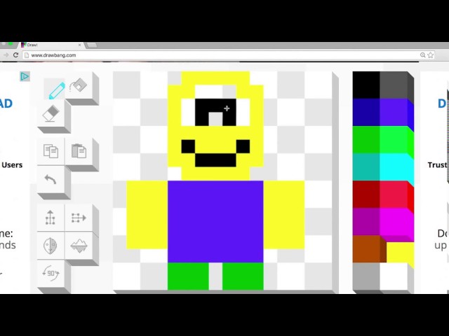 Pixilart - roblox noob by auraqzs