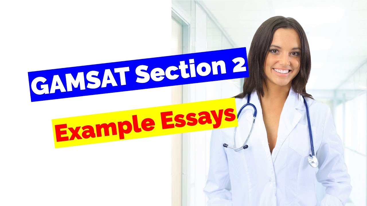 gamsat essay template