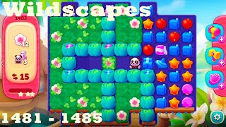 Wildscapes Level 1481 - 1485 HD Walkthrough | 3 - match game | gameplay | android | ios | pc | app