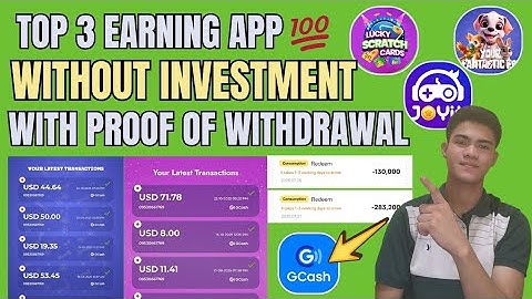 ITO YUNG TOP 3 EARNING APP NA GINAGAMIT KO | NEW APPS TO EARN MONEY IN GCASH 2025