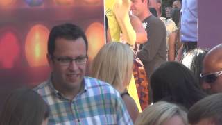 Jared Fogle from Subway arriving to the Inside Out Premiere @thejaredfogle @SUBWAY