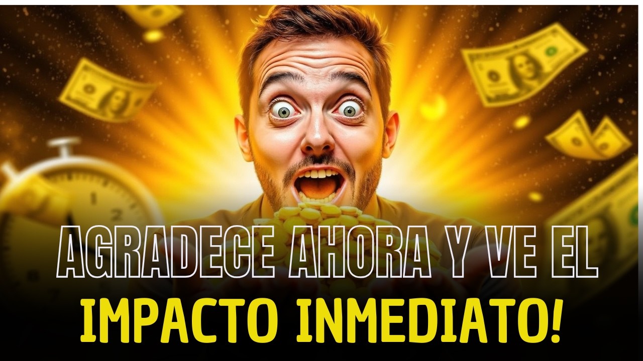 💫 ¡AGRADECER PUEDE CAMBIAR TU FUTURO MÁS RÁPIDO DE LO QUE CREES - YouTube