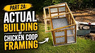 Building a 16x8 Chicken Coop | Part 2A: Actual Framing Begins