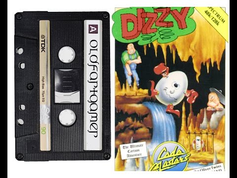 Обзор и прохождение Dizzy 1 - The Ultimate Cartoon Adventure на ZX Spectrum