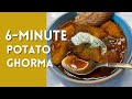 Afghan Potato Ghorma - Instant Pot Korma - Vegetarian Recipe