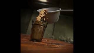 Hot Tea pouring into Glass | Render in Blender