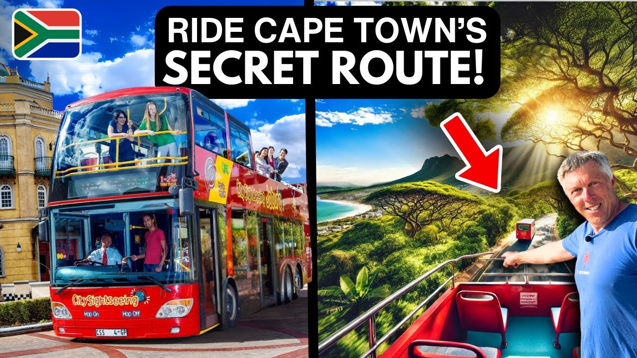 Лучший маршрут красного автобуса и катера, Кейптаун!