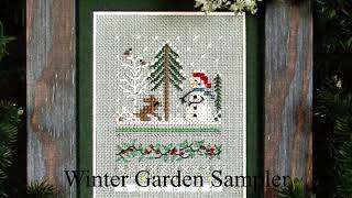 Flosstube Embroidery.com Design Showcase Winter Trio by Victoria Sampler