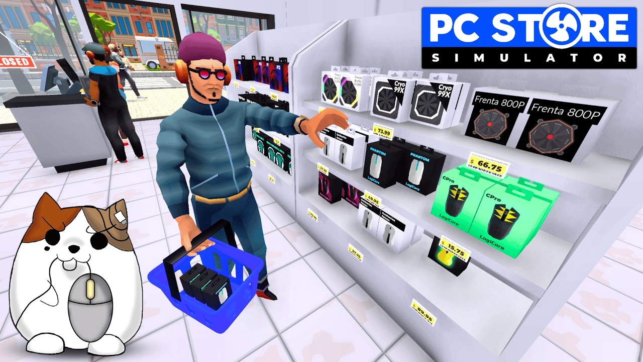 PC Store Simulator Early First Look! | Repair, build & sell custom PC's!