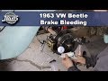 JBugs - 1963 VW Beetle - Brake Bleeding