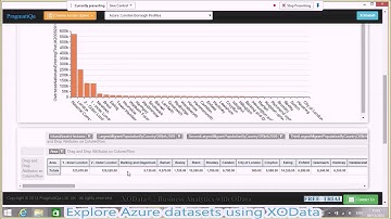 How to Explore Azure Marketplace Datasets using XOData