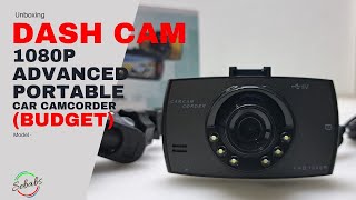 Dash Cam 1080P, Advanced portable,2.7in, Night Vision,Parking Monitor, COMPLETE UNBOX/REVIEW