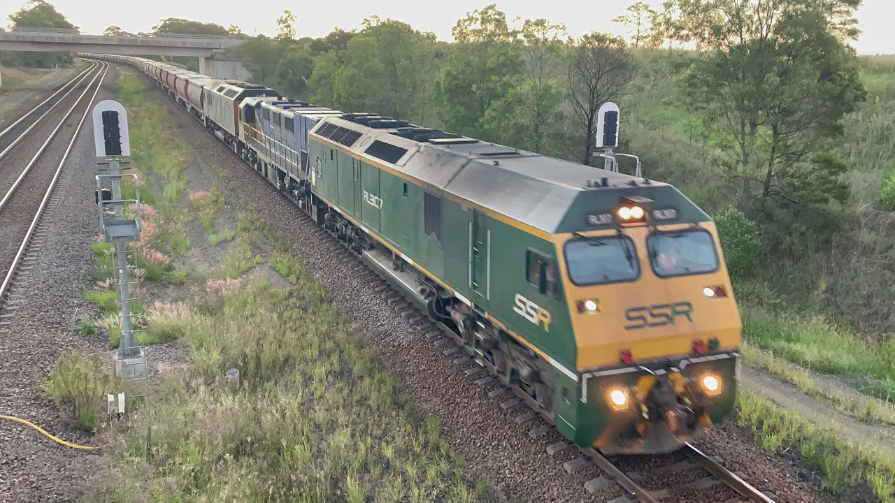 Ssr Rl301 SSR RL307, 1201 & RL301 with 5446 at Lochinvar - 22/2/25 - YouTube