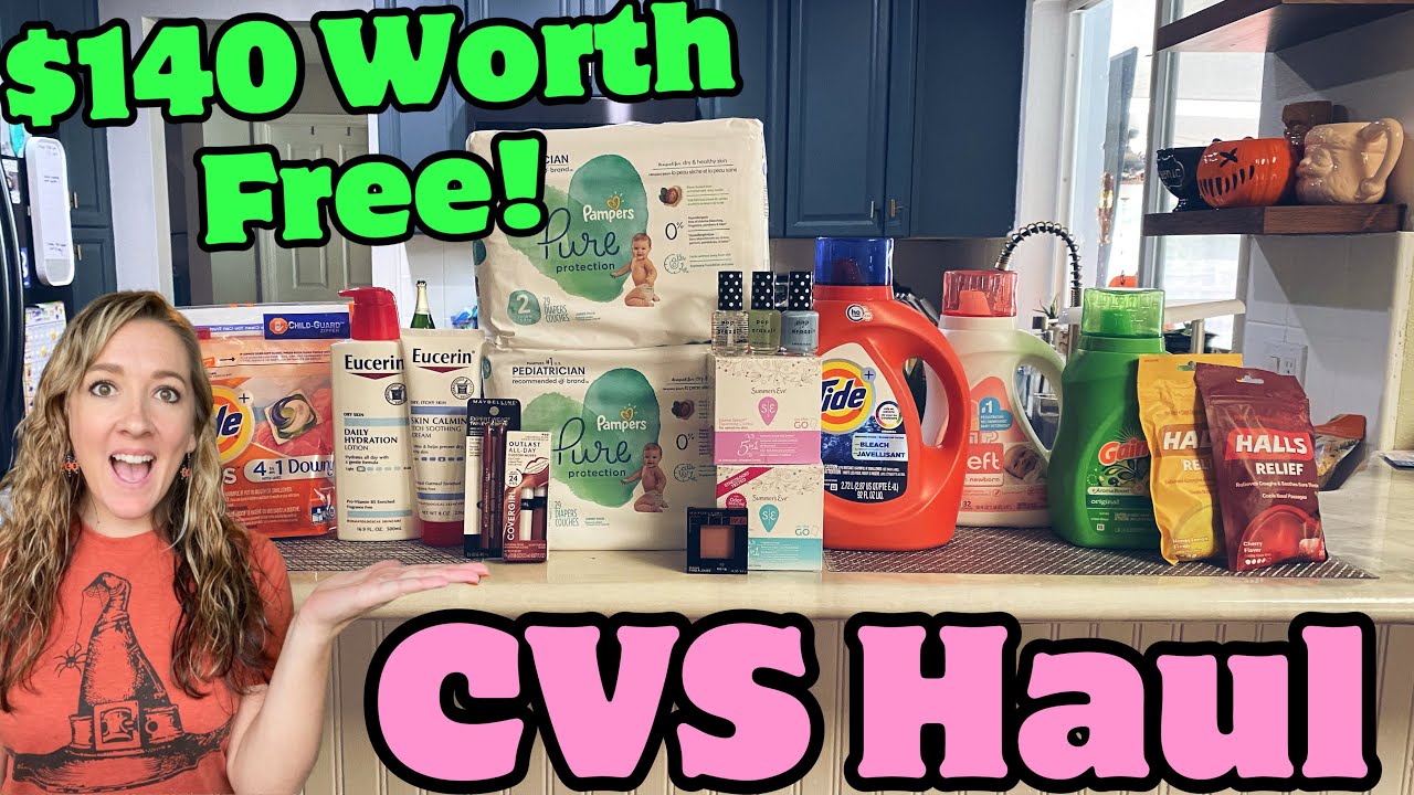 CVS Haul - $140 for FREE+ $1 MM! 10/24-30/21
