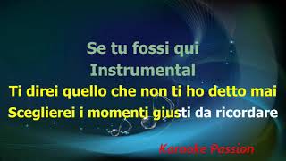 Karaoke  - Se tu fossi qui -  Pino Daniele (con cori)