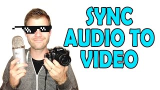 Syncing Camera Footage with Mic Audio for Music and Podcasts