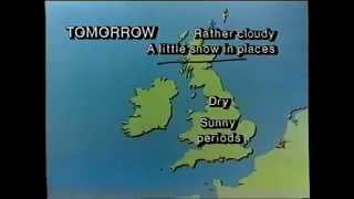 BBC1 closedown - Sun 17 Feb 1985 - last one with old globe!