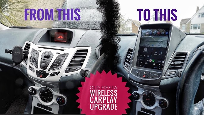 Autoradio Android 10.0, navigation GPS, lecteur multimédia intelligent,  vidéo, carnaval, 1/2din, pour voiture Ford Fiesta 09-17