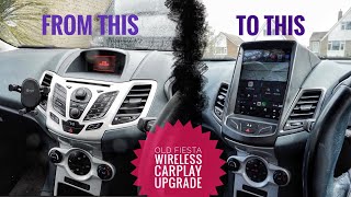 old Fiesta wireless apple carplay / Android Auto upgrade - Seicane Android Stereo screenshot 5