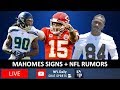 BREAKING NFL NEWS: Patrick Mahomes Contract Extension + NFL Rumors On Jadeveon Clowney & Cam Newton