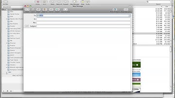 Sending a group email in Mac Mail