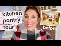 PART 2: Kitchen for 8 KIDS tour! Never before seen kitchen + pantry renovation tour | Jordan Page