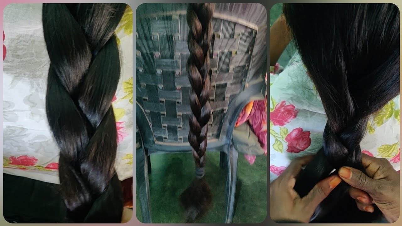 How to make a braid || braid tutorial|| Braiding by mom || LHD Rapunzel ...