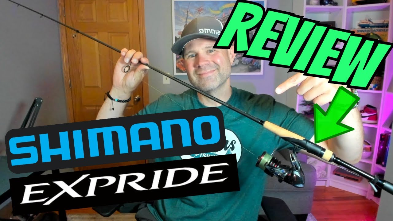 Shimano Expride B SPINNING ROD REVIEW!! Is this THE drop shot rod?? 
