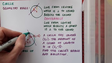 Circles - Problem Solving with Pythagoras