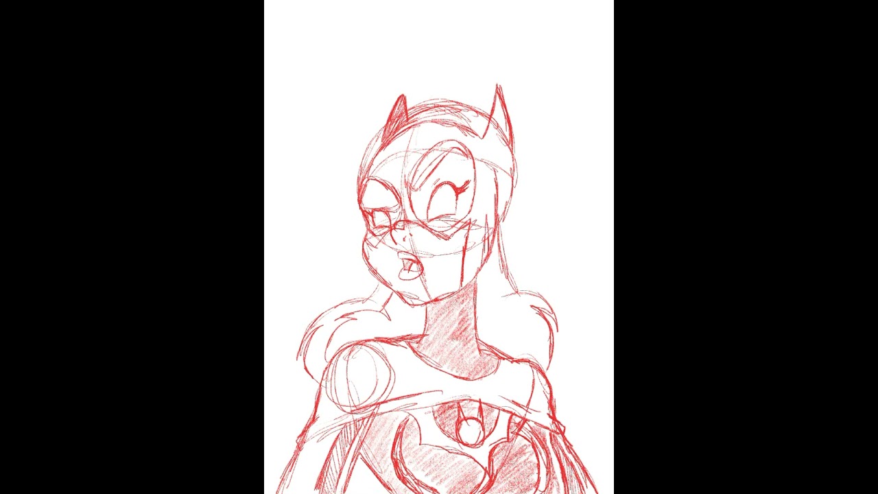 Batgirl Drawing