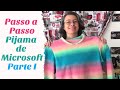 Como fazer um pijama de microsoft - parte 1 - Blusa