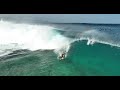 Turquoise waters of PIPELINE! Glassy day for catching barrels ! 4K (VIDEO CLIP)