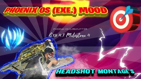 PHOENIX OS (EXE.) MOOD 🎯