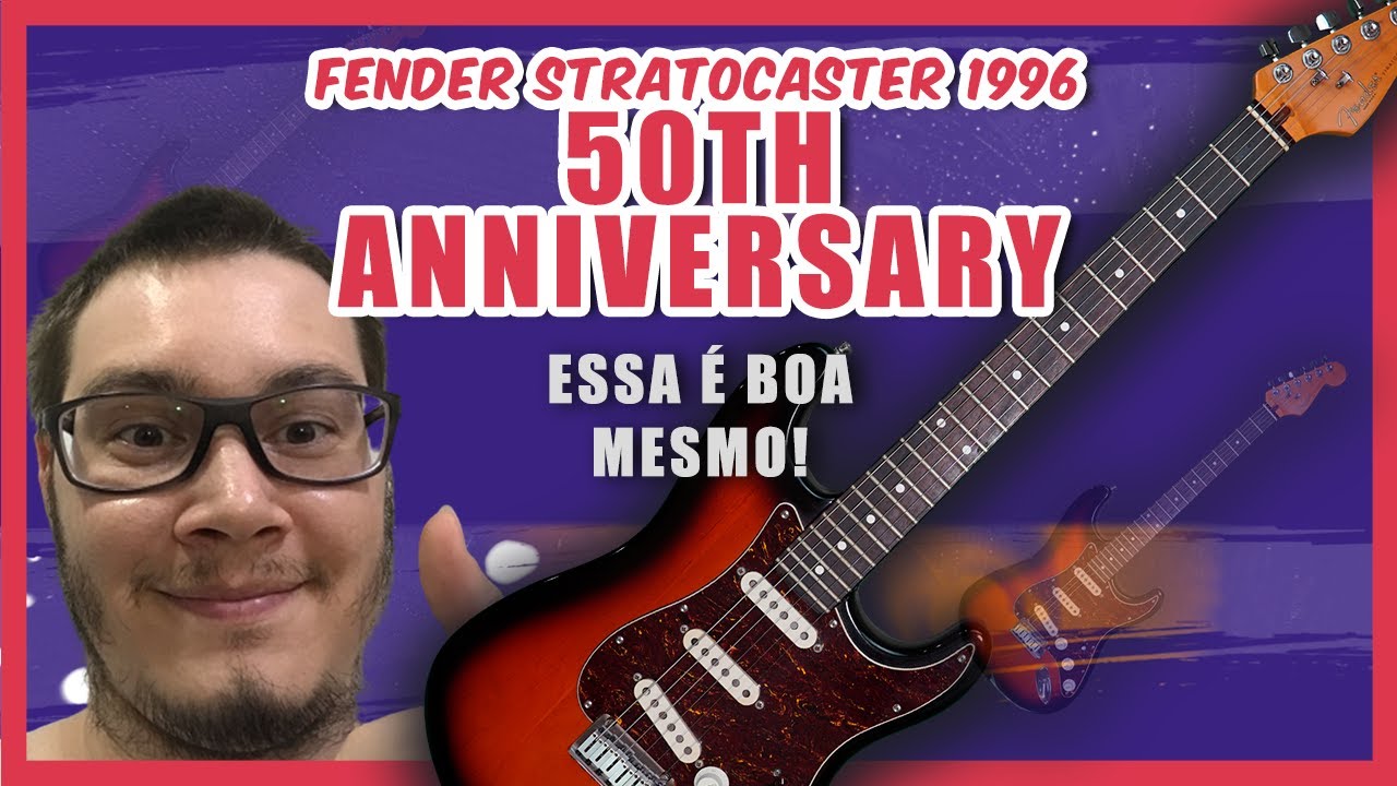 Fender Stratocaster American - 50th Anniversary 1996 - COISA LINDA