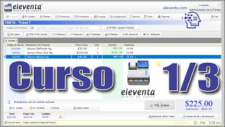 Curso Eleventa Software para Punto de Venta Inventario Capitulo 1/3 Clientes Retail Tiendas