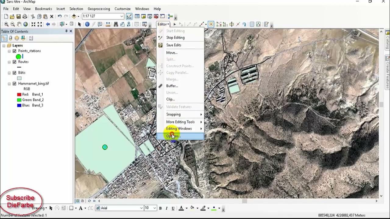 How to create a point type shapefile in ArcGIS DieFarbe YouTube