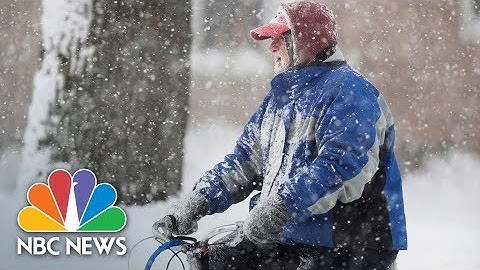 Weather ‘Bomb Cyclone’ Threatens East Coast, Bringing Snow, Cold, Ice | NBC News