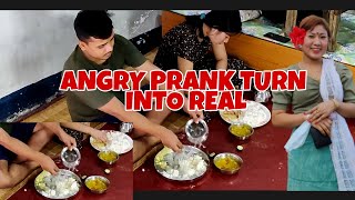 ANGRY PRANK ON MY WIFE // but turn into real