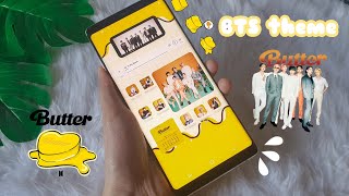 ☁️ BUTTER BTS homescreen theme screenshot 5